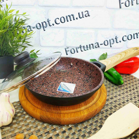 Сковорода с гранитным покрытием A-PLUS - 1721 - 20 см ✅ базовая цена $13.86 ✔ Опт ✔ Скидки ✔ Заходите! - Интернет-магазин ✅ Фортуна-опт ✅