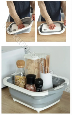 Складная разделочная доска силиконовая - 7109 ✅ базовая цена $3.28 ✔ Опт ✔ Скидки ✔ Заходите! - Интернет-магазин ✅ Фортуна-опт ✅