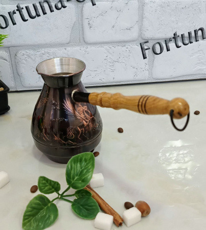 Турка медная 0,4л 0817 ✅ базовая цена 781.44 грн. ✔ Опт ✔ Скидки ✔ Заходите! - Интернет-магазин ✅ Фортуна-опт ✅