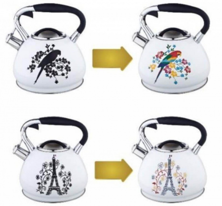 Чайник который меняет цвет при нагревании Edenberg EB - 1945 - 3л ✅ базовая цена $15.63 ✔ Опт ✔ Скидки ✔ Заходите! - Интернет-магазин ✅ Фортуна-опт ✅