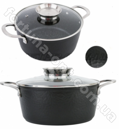 Кастрюля - казан чеканный Edenberg EB - 3964 - 2,6 л - 20 см ✅ базовая цена $19.22 ✔ Опт ✔ Скидки ✔ Заходите! - Интернет-магазин ✅ Фортуна-опт ✅