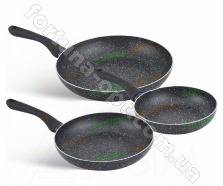 Набор сковородок Edenberg EB - 1735 - 3 пр ✅ базовая цена $31.78 ✔ Опт ✔ Скидки ✔ Заходите! - Интернет-магазин ✅ Фортуна-опт ✅