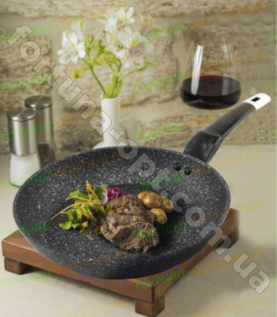 Сковорода гранитная с крышкой A-Plus - 1479 - 20 см ✅ базовая цена $8.95 ✔ Опт ✔ Скидки ✔ Заходите! - Интернет-магазин ✅ Фортуна-опт ✅