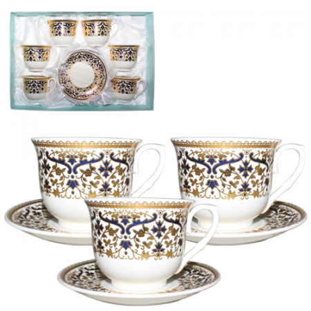 Набор чайный 12 пр 180 мл Нефертити 146-01 ✅ базовая цена 602.34 грн. ✔ Опт ✔ Скидки ✔ Заходите! - Интернет-магазин ✅ Фортуна-опт ✅