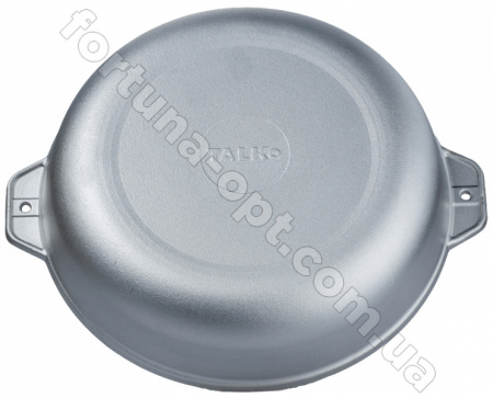 Сковорода TALKo с двумя литыми ручками и крышкой 32 см (D 41321) ✅ базовая цена 775.50 грн. ✔ Опт ✔ Скидки ✔ Заходите! - Интернет-магазин ✅ Фортуна-опт ✅