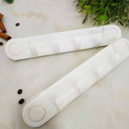 Крючек 4 (белый) 0715 ✅ базовая цена 19.69 грн. ✔ Опт ✔ Скидки ✔ Заходите! - Интернет-магазин ✅ Фортуна-опт ✅