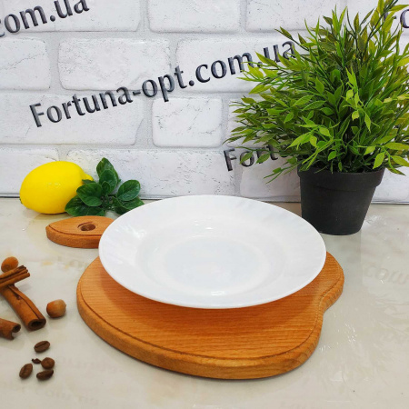 Тарелка стеклокерамика - 22 см  глубокая 1868 ✅ базовая цена $1.07 ✔ Опт ✔ Скидки ✔ Заходите! - Интернет-магазин ✅ Фортуна-опт ✅