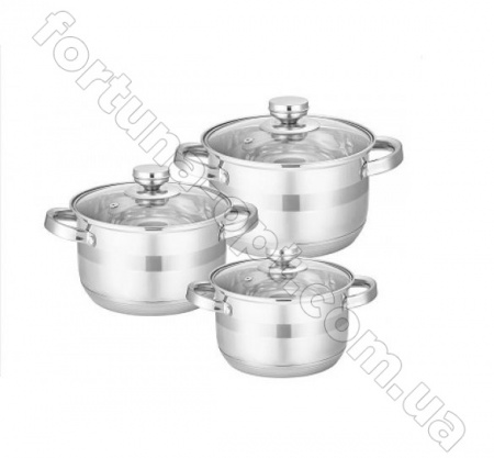 Набор посуды сталь Edenberg EB - 3710➜ Опт и розница ✅ актуальная цена -Интернет магазин ✅ Фортуна ✅