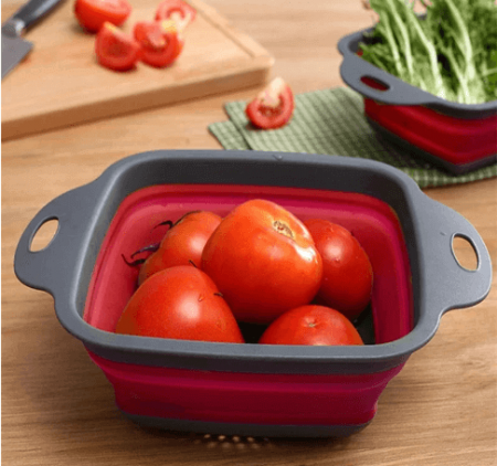 Дуршлаг силиконовый квадратный 22*29 смA-Plus - 1976 ✅ базовая цена $1.74 ✔ Опт ✔ Скидки ✔ Заходите! - Интернет-магазин ✅ Фортуна-опт ✅