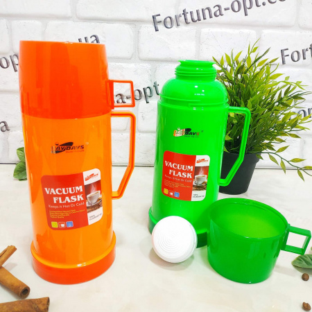 Термос вакуумный со стеклянной колбой Frico FRU - 252 - 600 мл ➜ фото ➜ розн цена $4 - Интернет-магазин ✅ Fortuna-opt.com.ua. ✅ 