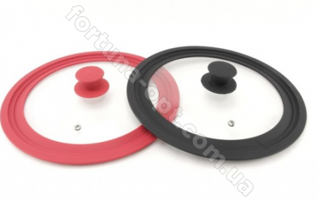 Крышка с силиконовым ободком многоразмерная  А - Рlus - 1919 - 24/26/28 см ✅ базовая цена $4.97 ✔ Опт ✔ Скидки ✔ Заходите! - Интернет-магазин ✅ Фортуна-опт ✅