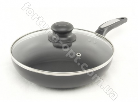 Сковорода с крышкой A-PLUS 28 см (1104) ✅ базовая цена $8.24 ✔ Опт ✔ Скидки ✔ Заходите! - Интернет-магазин ✅ Фортуна-опт ✅