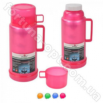 {Термос пластиковый со стеклянной колбой 1.0 л Stenson - 245 T ➜ базовая цена $5.19 ✅ - Интернет-магазин ✅ Фортуна ✅