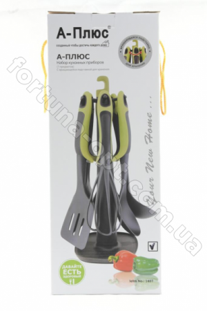 Набор кухонных принадлежностей с тефлоновым покрытием A-Plus - 1407 ✅ базовая цена $12.75 ✔ Опт ✔ Скидки ✔ Заходите! - Интернет-магазин ✅ Фортуна-опт ✅