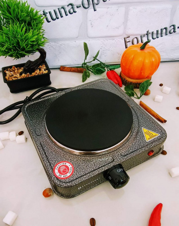 Плита электрическая 1-диск 1000 Вт Edenberg 62181 ✅ базовая цена $8.70 ✔ Опт ✔ Скидки ✔ Заходите! - Интернет-магазин ✅ Фортуна-опт ✅