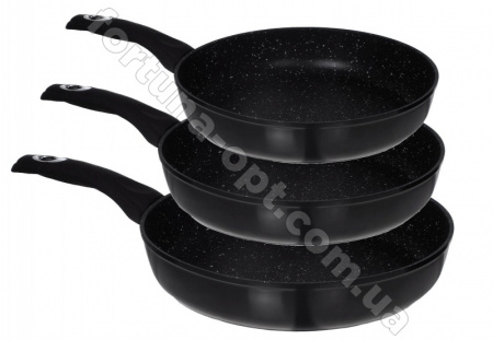 Набор сковородок Edenberg EB - 1735 - 3 пр ✅ базовая цена $31.78 ✔ Опт ✔ Скидки ✔ Заходите! - Интернет-магазин ✅ Фортуна-опт ✅
