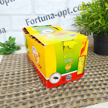 Липкая лента от мух 2821 ✅ базовая цена 5.11 грн. ✔ Опт ✔ Скидки ✔ Заходите! - Интернет-магазин ✅ Фортуна-опт ✅