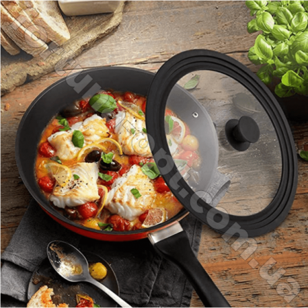 Крышка с силиконовым ободком многоразмерная  А - Рlus - 1919 - 24/26/28 см ✅ базовая цена $4.97 ✔ Опт ✔ Скидки ✔ Заходите! - Интернет-магазин ✅ Фортуна-опт ✅