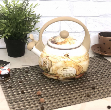 Чайник эмалированный со свистком 2,5 л Edenberg EB - 1779 ✅ базовая цена $12.79 ✔ Опт ✔ Скидки ✔ Заходите! - Интернет-магазин ✅ Фортуна-опт ✅