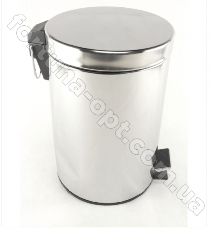 Ведро нержавеющее с педалью A-Plus - 1293 (12 л) ✅базовая цена $15.50 ✔ Опт ✔ Скидки ✔ Заходите! - Интернет-магазин ✅ Фортуна-опт ✅