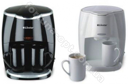 Кофеварка на 2 чашки Livstar LSU - 1190 ✅ базовая цена $12.79 ✔ Опт ✔ Скидки ✔ Заходите! - Интернет-магазин ✅ Фортуна-опт ✅