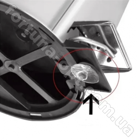 Ведро нержавеющее с педалью A-Plus - 1297 (3 л) ✅базовая цена $5.68 ✔ Опт ✔ Скидки ✔ Заходите! - Интернет-магазин ✅ Фортуна-опт ✅