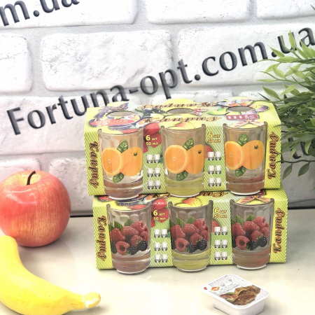 Стопки Каприз фрукты 6 шт/наб - 9150 - 50 мл ✅ базовая цена 95.82 грн. ✔ Опт ✔ Скидки ✔ Заходите! - Интернет-магазин ✅ Фортуна-опт ✅