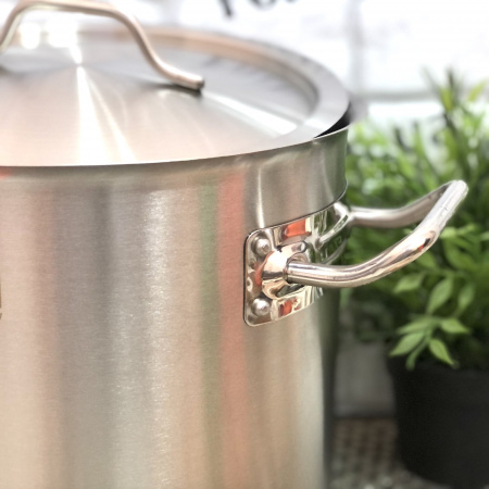 Кастрюля н/ж 12л профи Benson 0601 ✅ базовая цена $40.61 ✔ Опт ✔ Скидки ✔ Заходите! - Интернет-магазин ✅ Фортуна-опт ✅