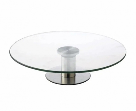 Тортовница крутящаяся на ножке 25 см - 6843 ✅ базовая цена 281.06 грн. ✔ Опт ✔ Скидки ✔ Заходите! - Интернет-магазин ✅ Фортуна-опт ✅