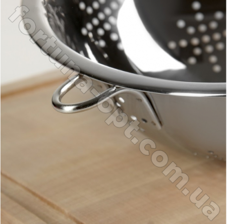 Дуршлаг с ручкой нержавеющий A-Plus - 0847 (20 см) ✅ базовая цена $1.85 ✔ Опт ✔ Скидки ✔ Заходите! - Интернет-магазин ✅ Фортуна-опт ✅