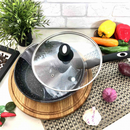 Сковорода с крышкой 26 см Edenberg EB - 4110  ✅ базовая цена $15.50 ✔ Опт ✔ Скидки ✔ Заходите! - Интернет-магазин ✅ Фортуна-опт ✅