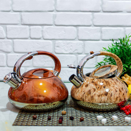 Чайник со свистком Edenberg 3 л EB - 1959 ✅ базовая цена $20.32 ✔ Опт ✔ Скидки ✔ Заходите! - Интернет-магазин ✅ Фортуна-опт ✅