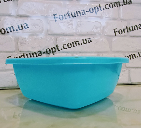 Таз  5.5 л квадратный (Юн) 0065 ✅ базовая цена 51.88 грн. ✔ Опт ✔ Скидки ✔ Заходите! - Интернет-магазин ✅ Фортуна-опт ✅