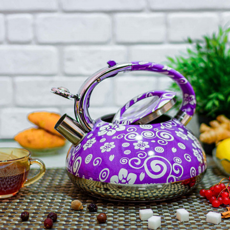 Чайник со свистком Edenberg 3 л EB - 1959 ✅ базовая цена $20.32 ✔ Опт ✔ Скидки ✔ Заходите! - Интернет-магазин ✅ Фортуна-опт ✅