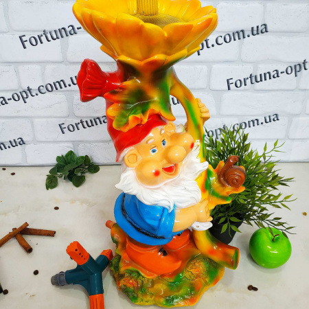Поливалка Гномы с подсолнухом 0400 (полимер) ✅ базовая цена 728.16 грн. ✔ Опт ✔ Скидки ✔ Заходите! - Интернет-магазин ✅ Фортуна-опт ✅