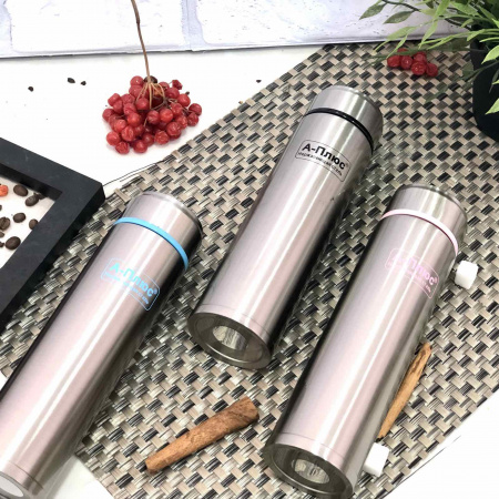 Термос нержавеющий A-Plus 1750 - 330 мл ➜ фото ➜ розн цена $4.31 - Интернет-магазин ✅ Fortuna-opt.com.ua. ✅