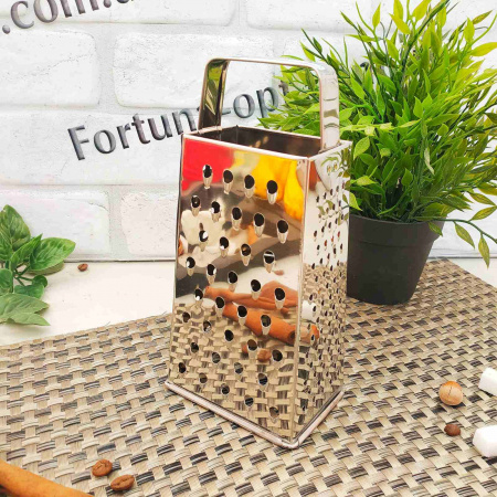 Терка нержавеющая четырехгранная  0686 ✅ базовая цена $1.67 ✔ Опт ✔ Скидки ✔ Заходите! - Интернет-магазин ✅ Фортуна-опт ✅