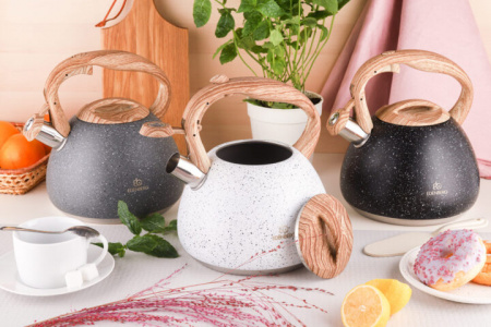 Чайник с мраморным покрытием Edenberg EB - 8801 - 3 л ✅ базовая цена $15.98 ✔ Опт ✔ Скидки ✔ Заходите! - Интернет-магазин ✅ Фортуна-опт ✅