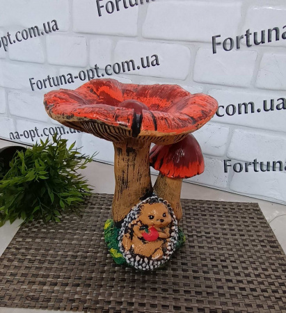  Еж под грибом гипс 1816 ✅ базовая цена 293.04 грн. ✔ Опт ✔ Скидки ✔ Заходите! - Интернет-магазин ✅ Фортуна-опт ✅