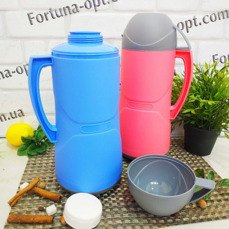 Термос пластиковый со стеклянной колбой 1.8 л Stenson - 118 SХ✅базовая цена$10.42✔Опт✔Скидки✔Заходите! - Интернет-магазин ✅Фортуна-опт ✅