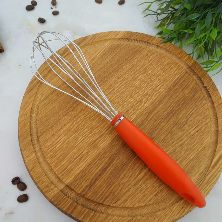 Венчик с цветной ручкой  25 см А-Plus - 0025 ✅ базовая цена $1.33 ✔ Опт ✔ Скидки ✔ Заходите! - Интернет-магазин ✅ Фортуна-опт ✅