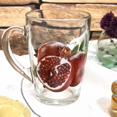 Чашка стекло 300 мл Капучино фрукты 8142 ✅ базовая цена 27.71 грн. ✔ Опт ✔ Скидки ✔ Заходите! - Интернет-магазин ✅ Фортуна-опт ✅