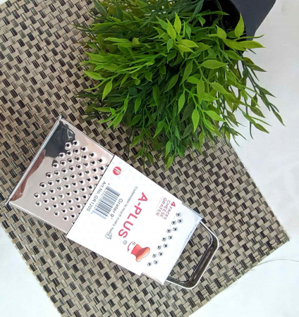 Терка из нержавеющей стали A-Plus - 1205 (4 грани) ✅ базовая цена $1.66 ✔ Опт ✔ Скидки ✔ Заходите! - Интернет-магазин ✅ Фортуна-опт ✅