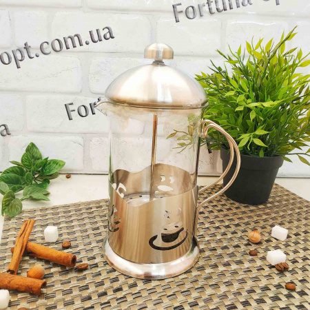 Кофеварка "френч-пресс" - 0.8 л A-Plus - 1028 ✅ базовая цена $4.74 ✔ Опт ✔ Скидки ✔ Заходите! - Интернет-магазин ✅ Фортуна-опт ✅