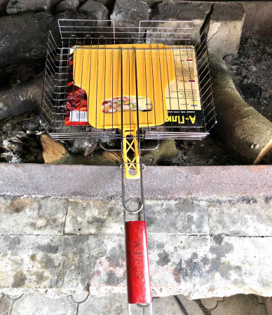 Решетка для гриля A-Plus - 1883 (31*24*5,5 см) ✅ базовая цена $4.77 ✔ Опт ✔ Скидки ✔ Заходите! - Интернет-магазин ✅ Фортуна-опт ✅