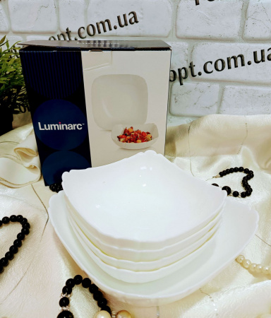 Салатник люминарк LOTUSIA 5шт/наб 3189 ✅ базовая цена 353.72 грн. ✔ Опт ✔ Скидки ✔ Заходите! - Интернет-магазин ✅ Фортуна-опт ✅