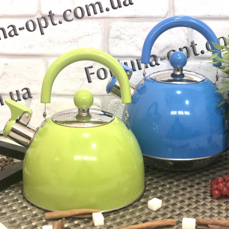 Чайник из нержавеющей стали 2 л A-Plus - 1340 ✅ базовая цена $6.74 ✔ Опт ✔ Скидки ✔ Заходите! - Интернет-магазин ✅ Фортуна-опт ✅