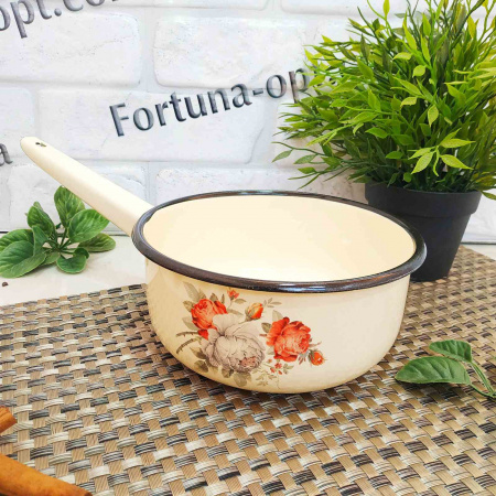 Ковш эмалированный 1,5 л 21082/2 Разное ✅ базовая цена 230.43 грн. ✔ Опт ✔ Скидки ✔ Заходите! - Интернет-магазин ✅ Фортуна-опт ✅