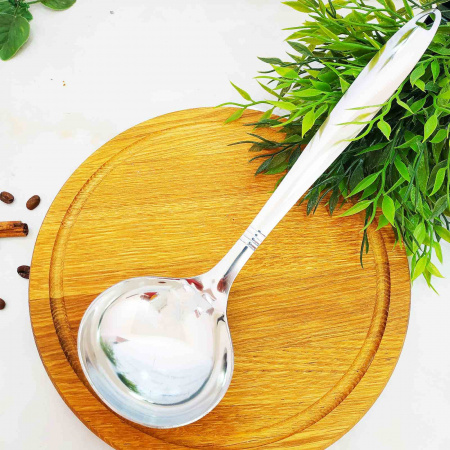 Половник кухонный из нержавеющей стали A-Plus - 0240 ✅ базовая цена $1.16 ✔ Опт ✔ Скидки ✔ Заходите! - Интернет-магазин ✅ Фортуна-опт ✅