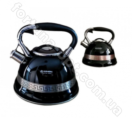 Чайник cо свистком Edenberg EB - 1989 - 3л  ✅ базовая цена $15.89 ✔ Опт ✔ Скидки ✔ Заходите! - Интернет-магазин ✅ Фортуна-опт ✅